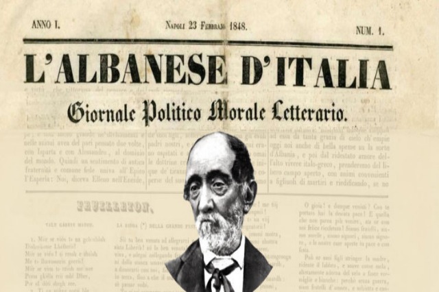 The anniversary of the first Albanian periodical “L’albanese d’Italia”