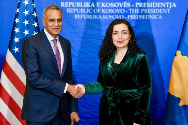 Kosovan President Osmani and U.S. Deputy Secretary: Strategic Dialogue to be Finalized Soon
