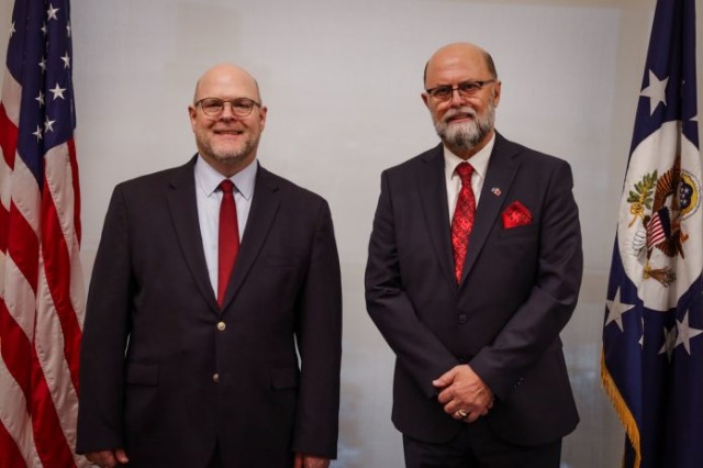 US ambassador to Prishtina meets his Albanian counterpart; we look forward to working together for Kosova