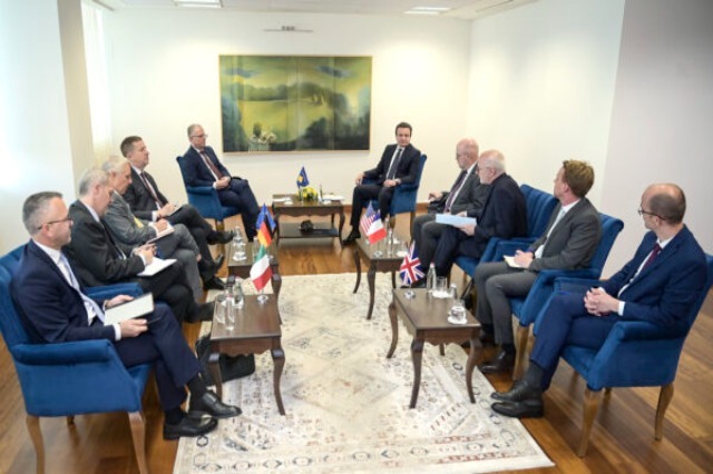 Kurti meets with QUINT ambassadors: Kosovo’s membership in CoE and dialogue with Serbia should not be treated together