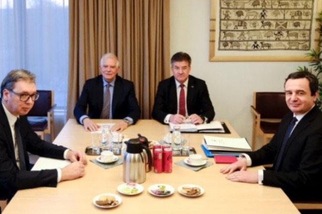Kurti and Vucic meet today in Brussels