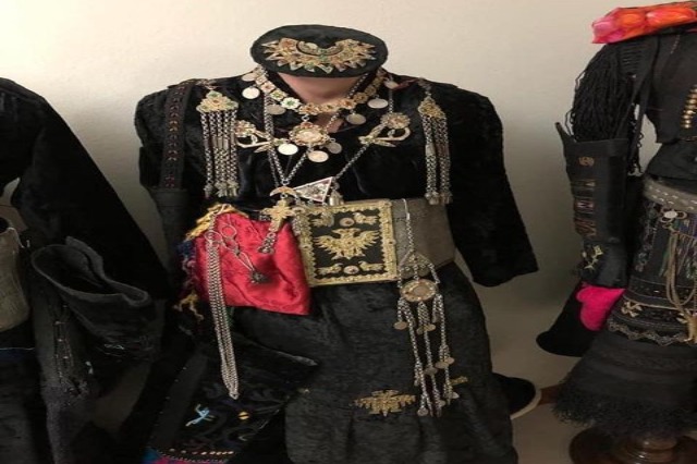 A special collection of jubleta displayed in Shkodra