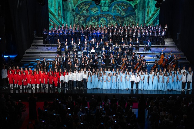 “Messa” by Verdi, the magnificent concert with 250 artists from Tirana and Prishtina