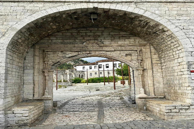 “Pasha’s Gate,” a cultural monument constructed in the era of Ahmet Kurt Pasha