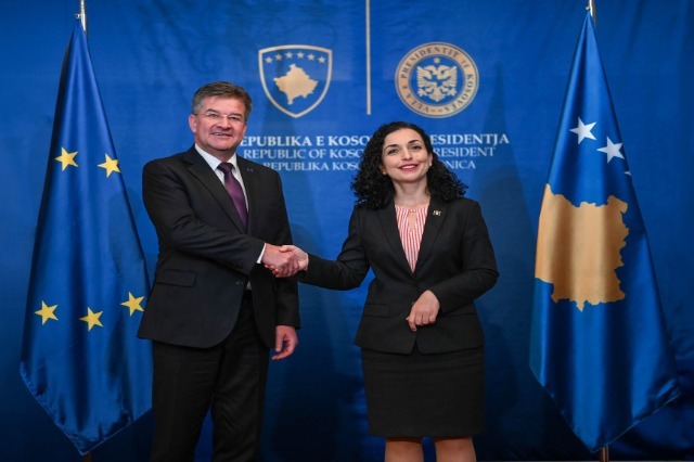 Meeting with Miroslav Lajcak, Osmani: Early elections in the north, criminal groups to face justice