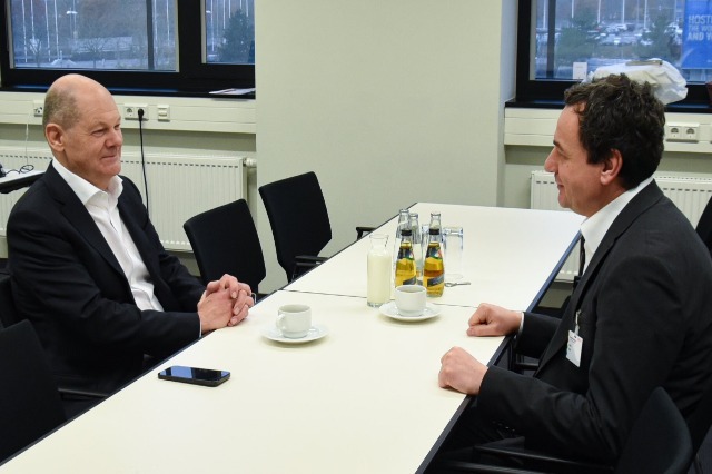 Kurti meets with the German chancellor; evidence of strong bilateral relations