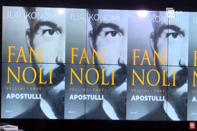 Apostle Fan Noli, Ilir Ikonomi brings the first volume, two more volumes are expected
