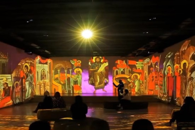 Margariti: An immersive exhibition titled ‘Touch Angels and Saints Up Close’ is taking place at the Digital Arts Gallery in Korça