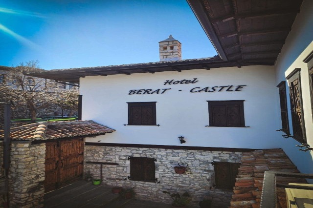 Berat Castle Hotel, an example of traditional houses revived for tourism purpose