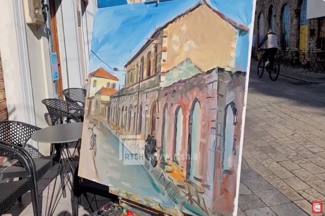 Shkodra Through the Eyes of Painters – Gjuhadoli Street: A Key Stop for Artists and Their Works