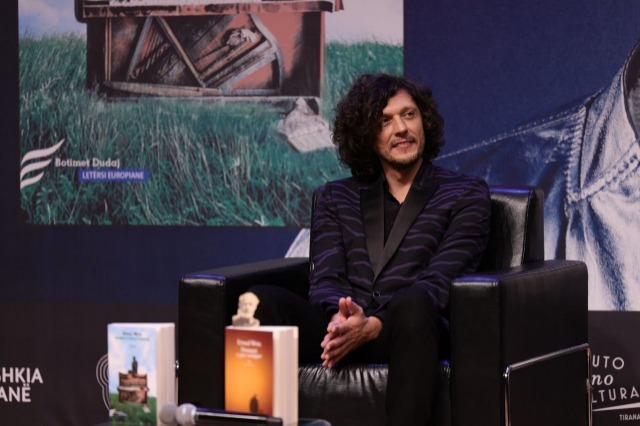Ermal Meta returns to Albania as a novelist, “It was a very strong call,” he says