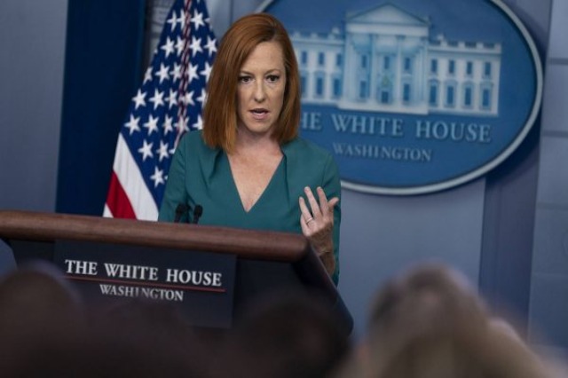 White House spokeswoman Jen Psaki US President Joe Biden and America is with Kosovo and Bosnia.