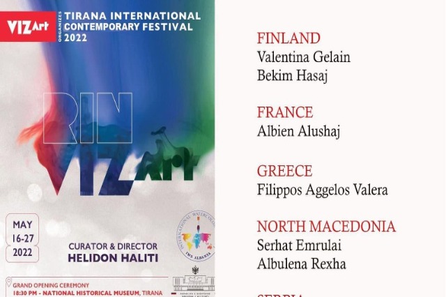 Youth art festival kicks off; Curator Helidon Haliti reveals the artistic performances