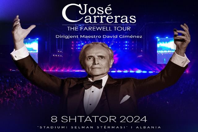 Opera Legend José Carreras to Perform in Tirana on September 8