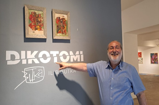 Dichotomy exhibition, renowned painter Ilir Butka unveils 90 masterpieces