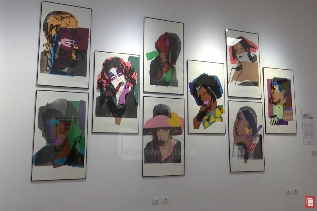 Exhibition of American pop art, first time for the Albanian public, features 39 works by Andy Warhol