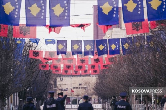 Prishtina takes a festive look on Independence Day