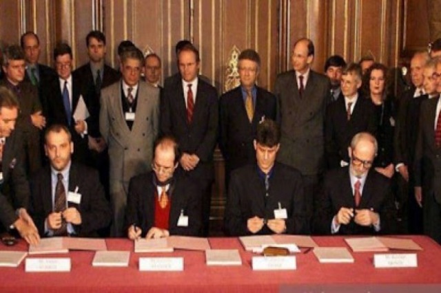 Rambuje Conference held 24 years ago to resolve the crisis in Kosovo