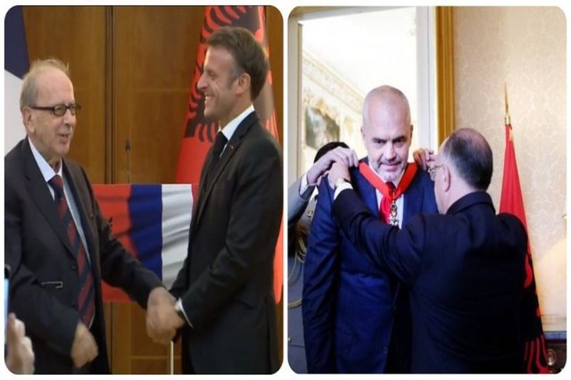 4 Albanians besides Kadare are awarded “Grand Officer of the Legion of Honor”by France