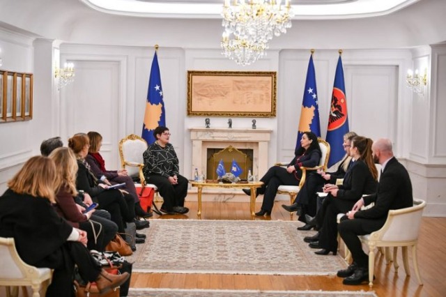 President Osmani Reaffirms Kosovo’s Commitment to Council of Europe Membership