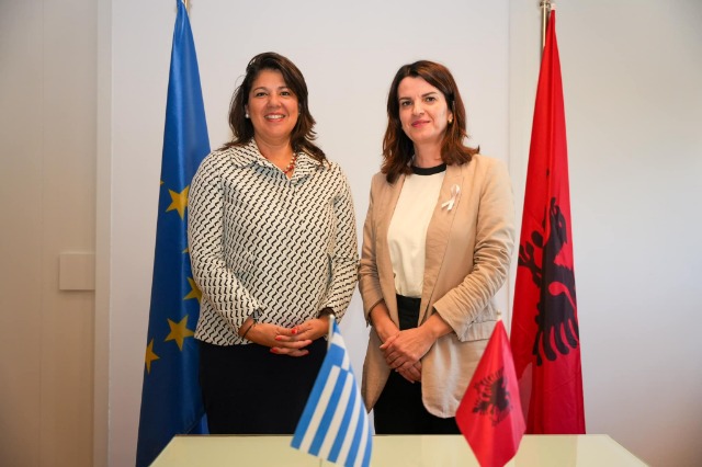 Koçiu meets the ambassador of Greece, intensification of cooperation in the health sector