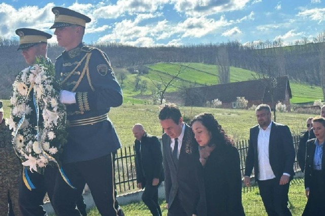 The 24th anniversary of the Izbica massacre in Kosova, Kurti and Osmani pay tribute: Serbia committed genocide in Kosova