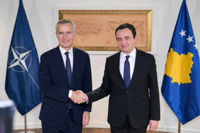 Kurti proposes to Stoltenberg the opening of a Kosovo diplomatic office in NATO