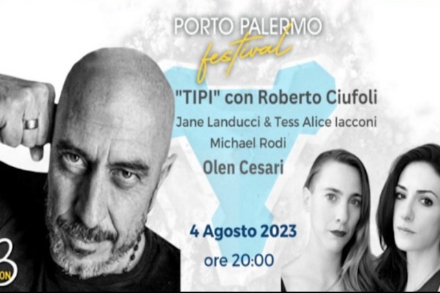 Italian evening at the fortress of Porto Palermo on the 4th of August
