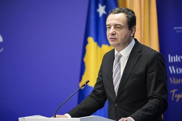 Kurti: Kosova Does Not Accept Association as CoE Membership Condition