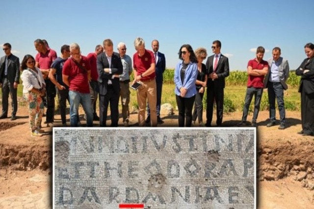 Emperor Justinian’s dedication to Dardania revealed, an important historical evidence