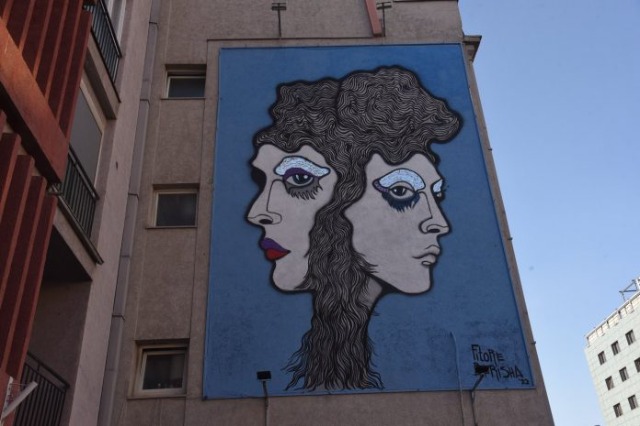 “Broken dreams”, the new mural dedicated to all women and girls killed by their husbands or partners in Kosovo