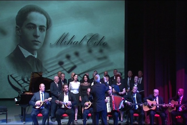Artistic evening in honor of Mihal Ciko, the first Albanian lyrical artist
