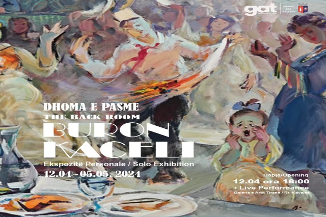 Buron Kaceli’s exhibition, soon at the Tirana Art Gallery