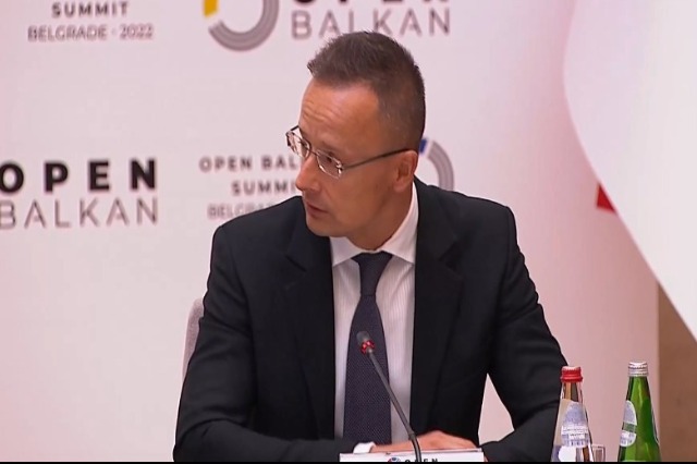 Hungarian Foreign Minister: Hungary strongly supports the Open Balkans initiative