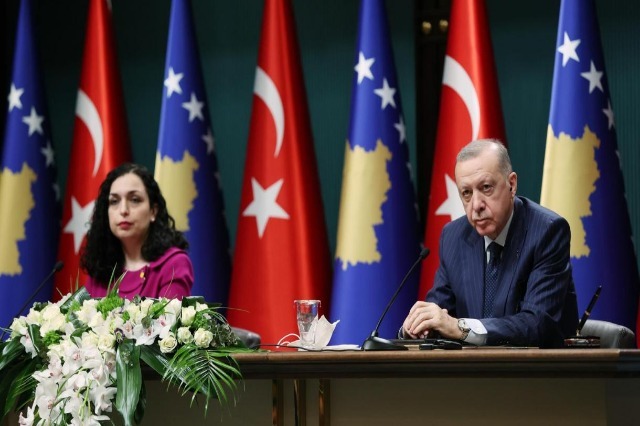 President Osmani visits Turkey, Erdogan: For Turkey, Kosovo is part of NATO