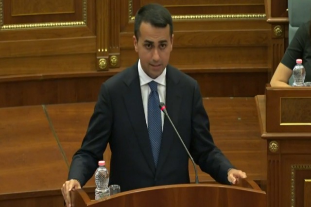 Dialogue with Serbia, Di Maio on Kosovo side: Independence and territorial integrity are out of the question
