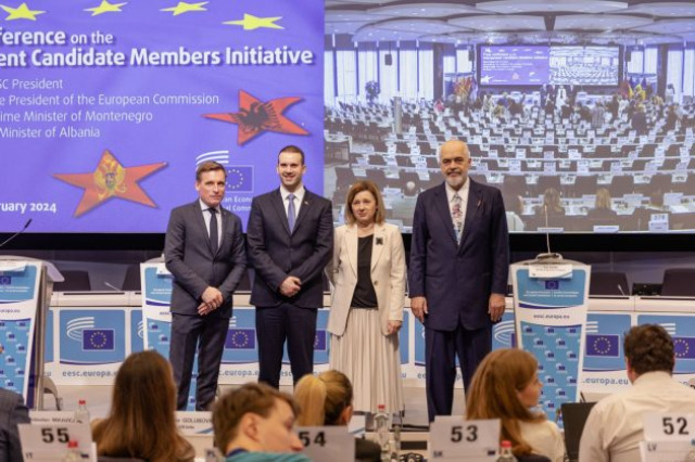 EESC, the first institution of the European Union to accept candidate countries as its members