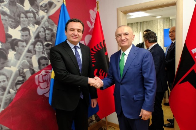 Head of Freedom Party receives Kurti, the dialogue with Serbia should have the support of all political factors