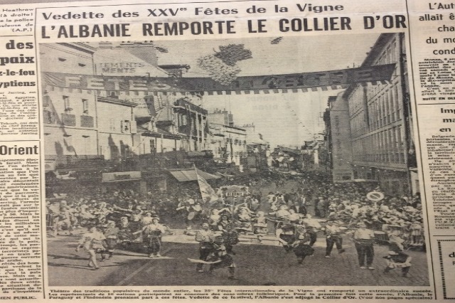 The success of Albanian artists at the Dijon Festival in 1970 was achieved on September 6