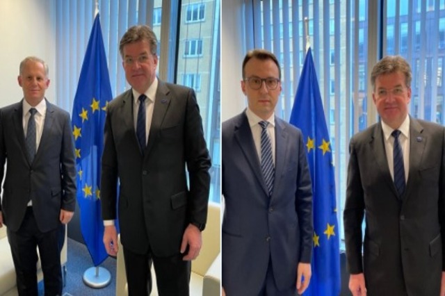 Dialogue in Brussels ends without tripartite meeting, Lajcak special meetings with Bislim and Petkovic