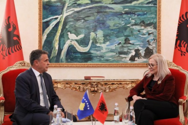 Nikolla receives the Ambassador of Kosovo in Tirana: Cooperation between Albania and Kosovo a model for regional cooperation