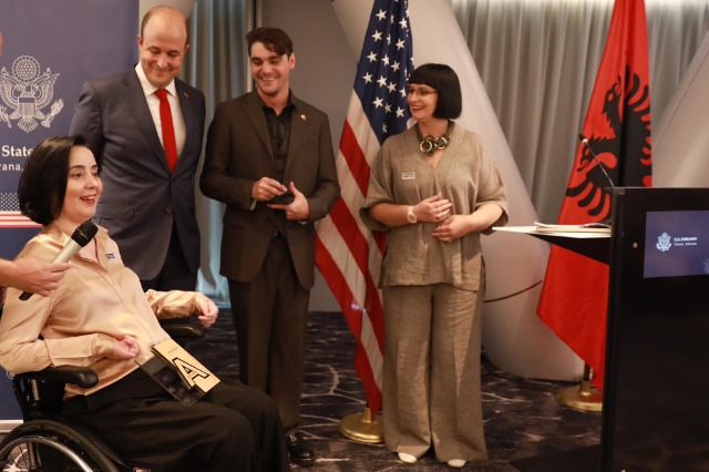 American Embassy in Tirana distributes Activism awards