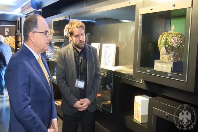 President Begaj visits the National Museum of Medieval Art in Korça: Audio guide also in Ukrainian