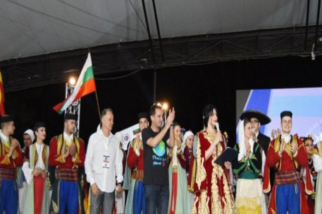Ensembles from all over the world perform at the Tirana Amphitheater