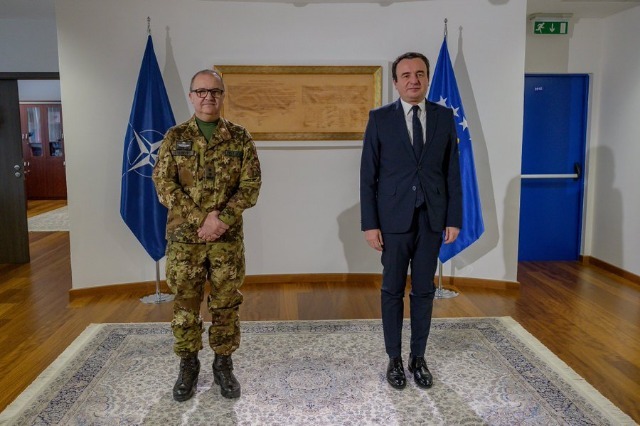 Kosova Prime Minister, Kurti meets the leaders of KFOR and EULEX: Freedom of movement must be restored