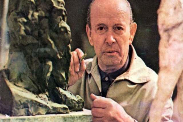 Father of Albanian sculpture, Odhise Paskali, commemorated