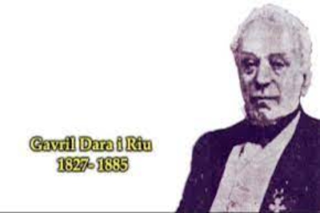 197 birth anniversary of one of the most important personalities of Arbëresh culture and pen, the poet Gavril Dara
