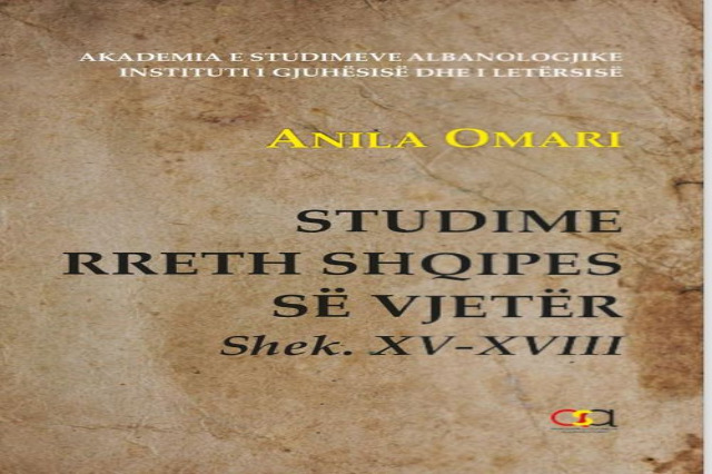 The Academy of Albanian Studies publishes Anila Omar’s study on Old Albanian