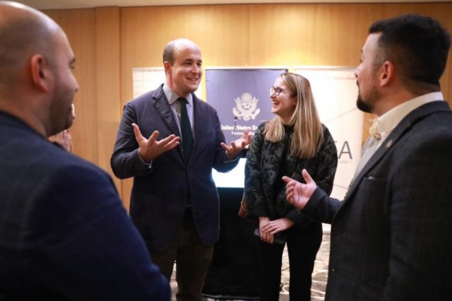 Wisner meets with Alumni, urging them to contribute to Western Balkans Euro-Atlantic integration