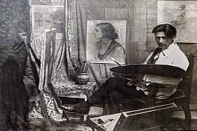 Vangjush Mio was the first impressionist painter of Albania